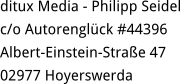 Anschrift